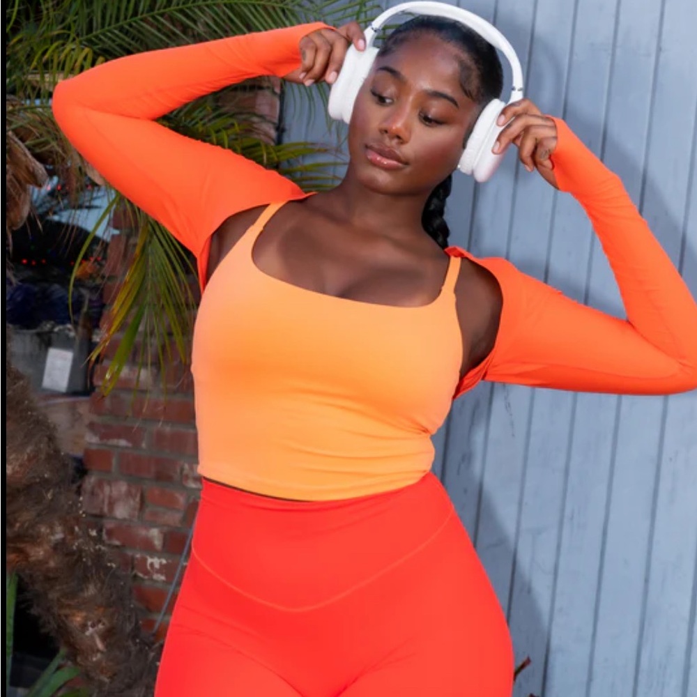 Vitality cloud scoop tank-tangerine